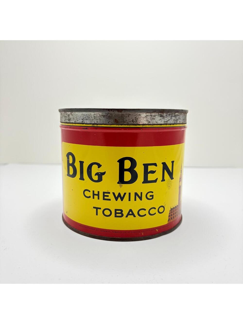 Vintage Big Ben Chewing Tobacco Tin | Imperial Tobacco Co. of Canada